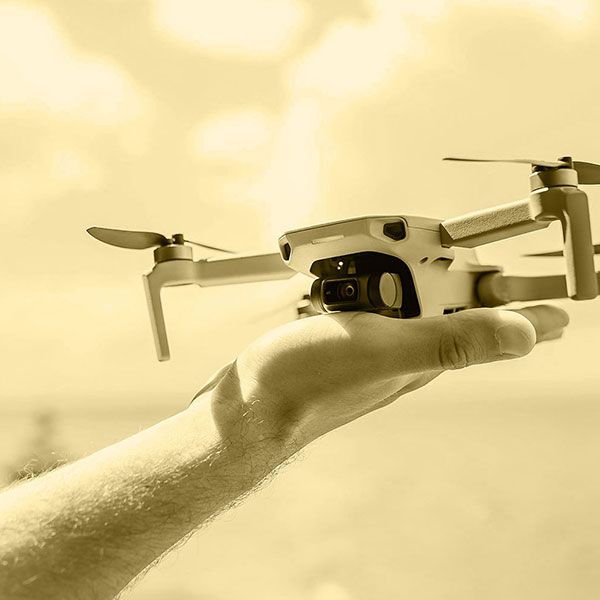 Photo mariage drone