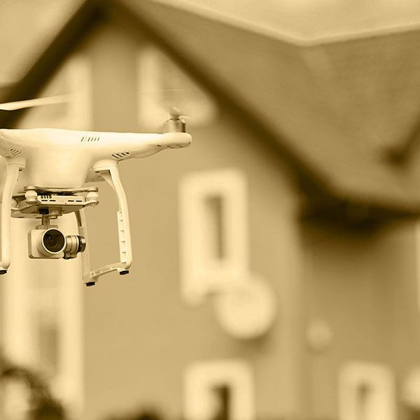 Prise de vue drone mariage