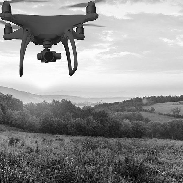 Video drone mariage
