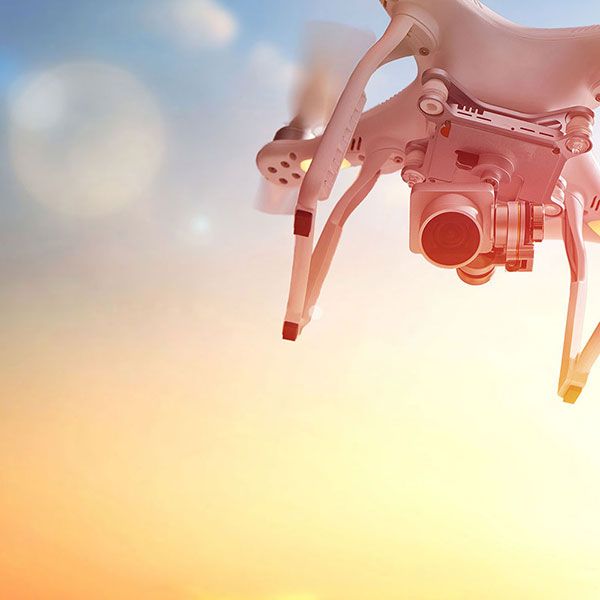 Photo mariage drone