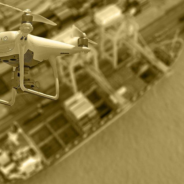 Photo mariage drone