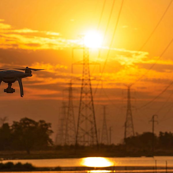 Prise de vue drone mariage