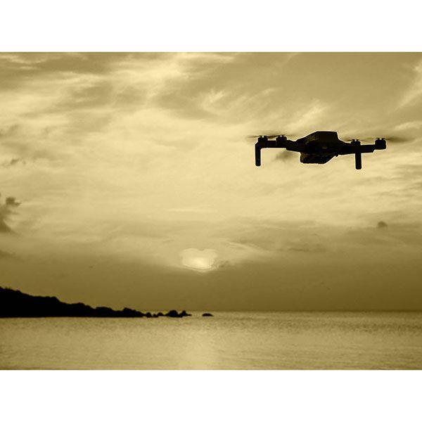 Film drone mariage