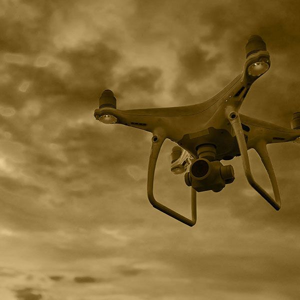 Mariage par drone