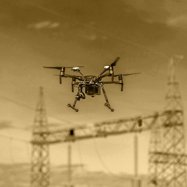 Mariage filmé par drone