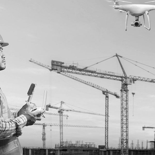 Drone professionnel mariage