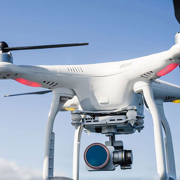 Drone professionnel mariage