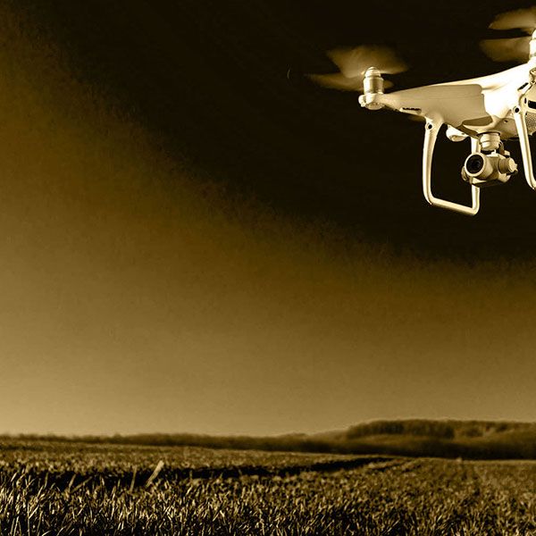 Film drone mariage