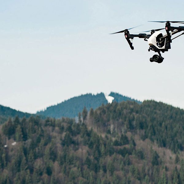 Photo mariage drone
