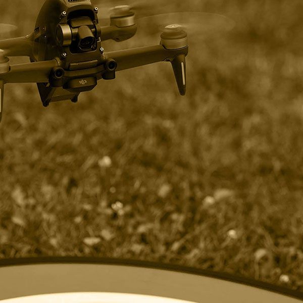 Drone professionnel mariage