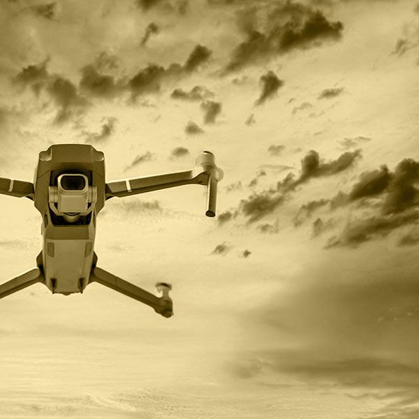 Photo mariage drone