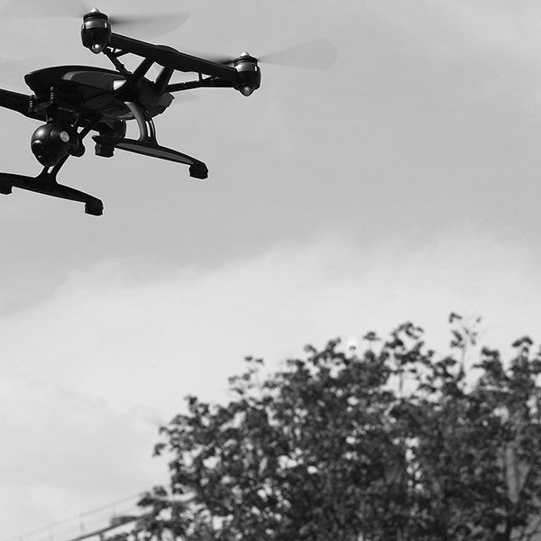 Photo mariage drone