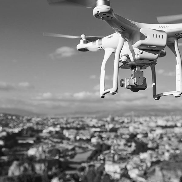 Photo mariage drone