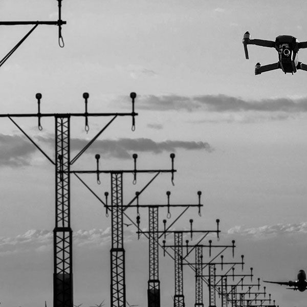 Photo mariage drone