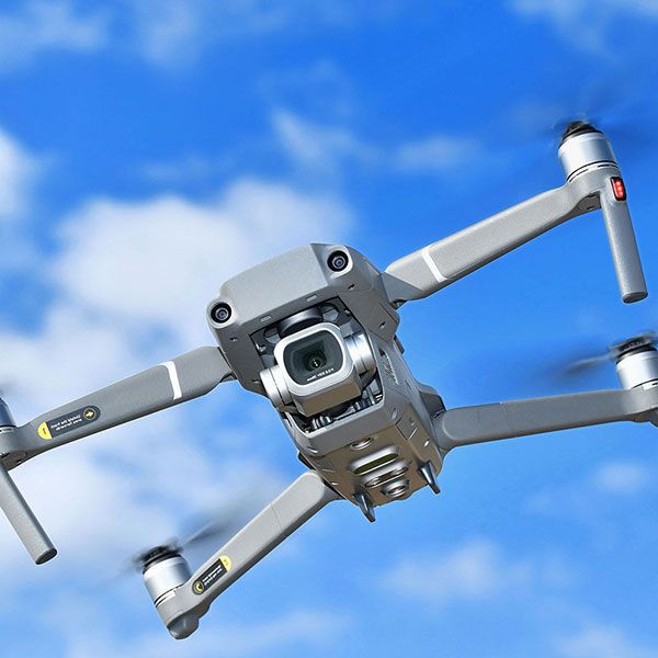 Mariage filmé par drone