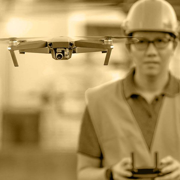 Mariage par drone