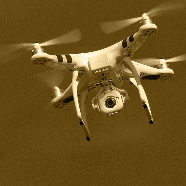 Video drone mariage