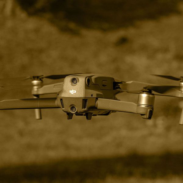 Film drone mariage