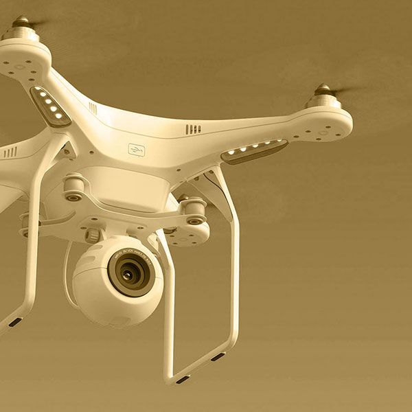Drone professionnel mariage