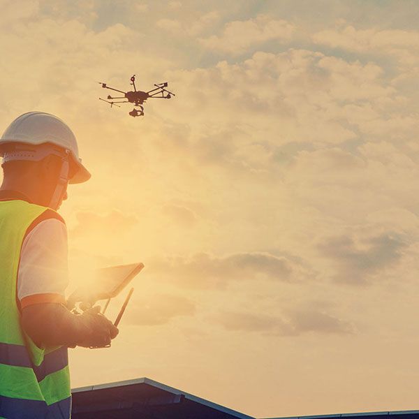 Film pilote de drone