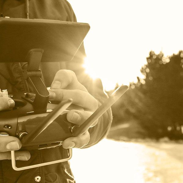 Film pilote de drone