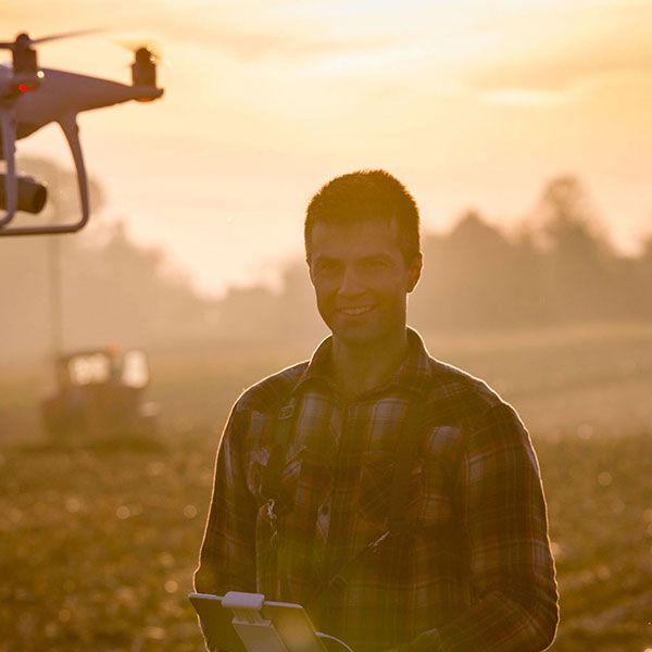 Film pilote de drone