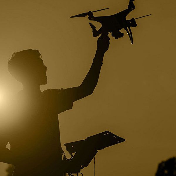 Film pilote de drone