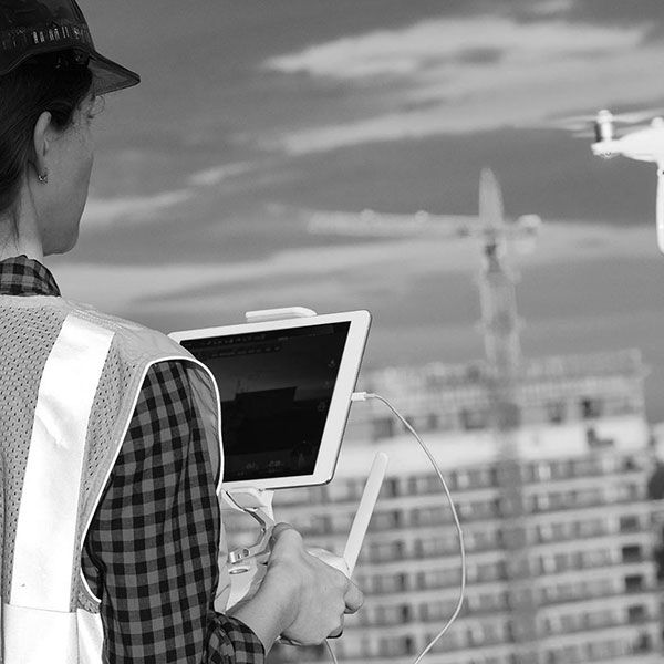 Drone+pilote