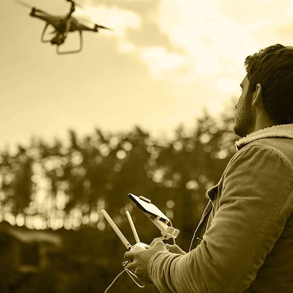 Exploitant drone