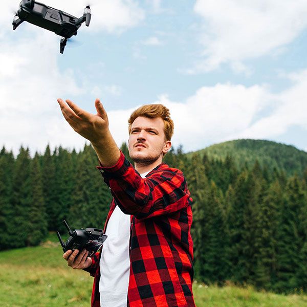 Drone+pilote