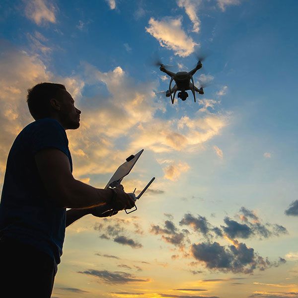 Relevé drone