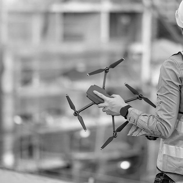 Inspection toiture drone