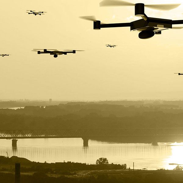Relevé drone