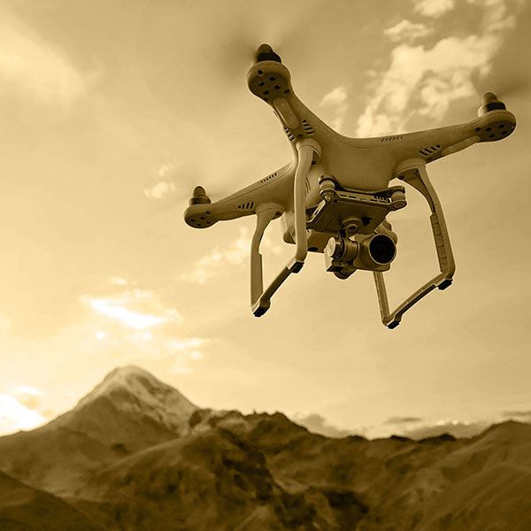Prise de vue drone