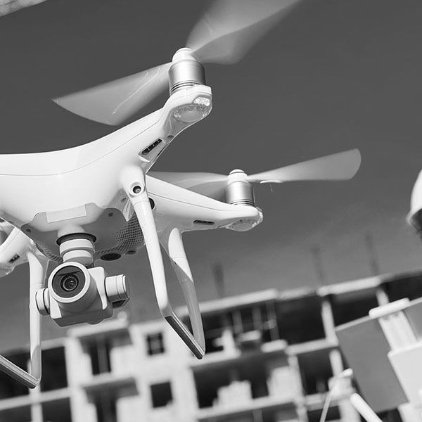 Inspection toiture drone