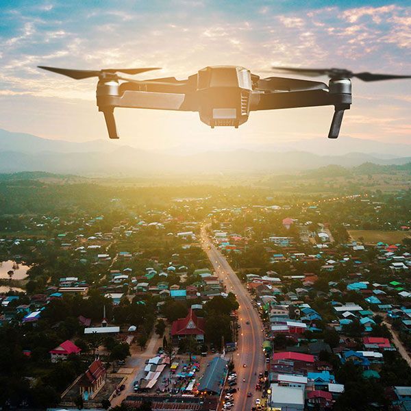 Prise de vue drone
