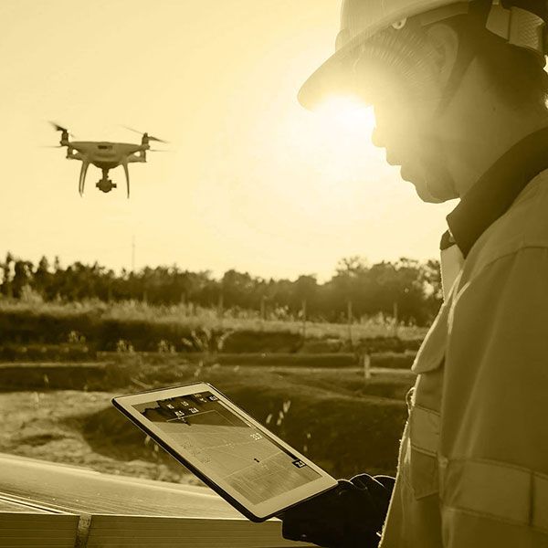 Inspection toiture drone