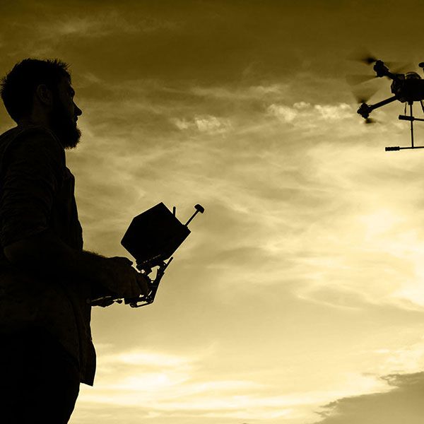 Controle par drone
