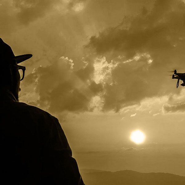 Prise de vue drone