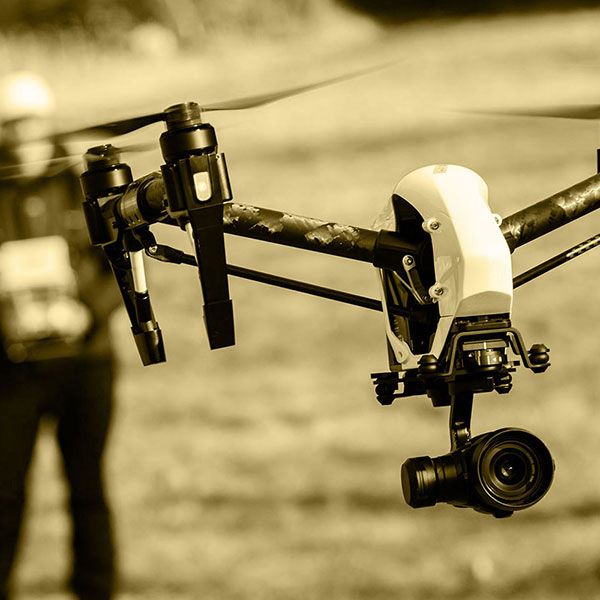 Inspection toiture drone
