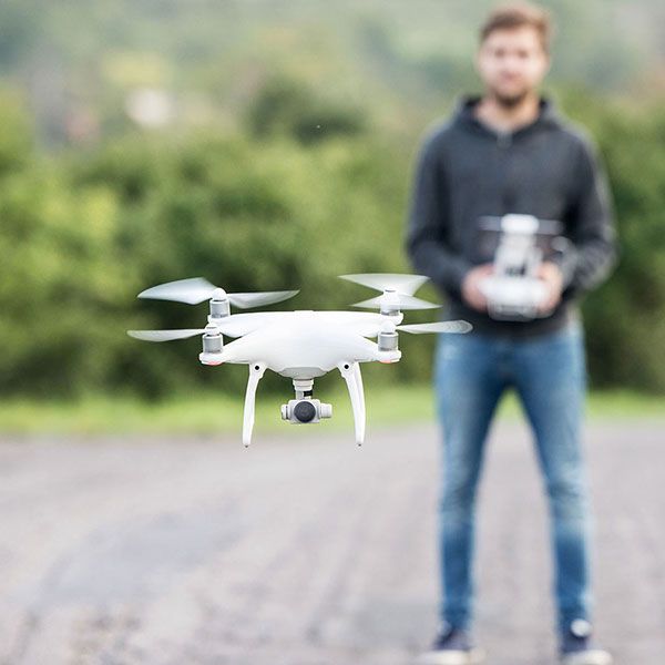 Prise de vue drone