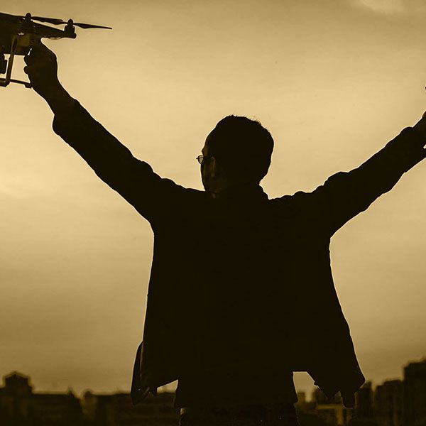 Controle par drone