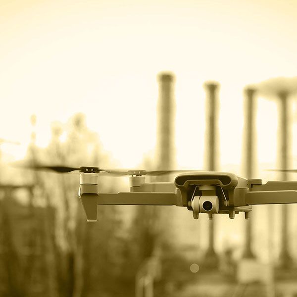 Inspection par drone