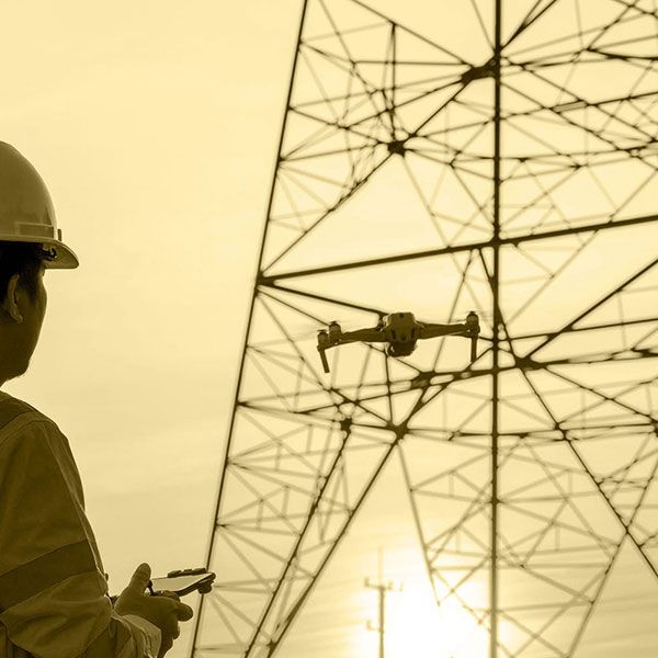Inspection par drone