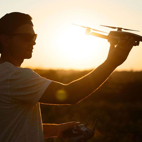Prise de vue drone