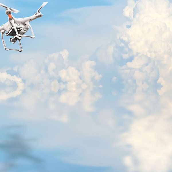 Inspection par drone