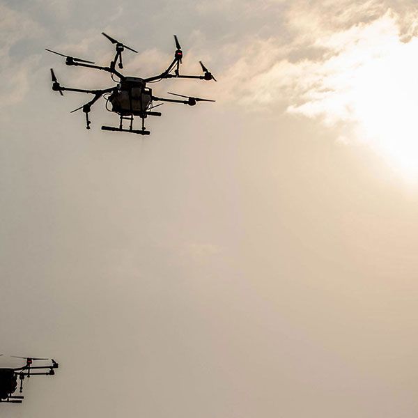 Inspection par drone