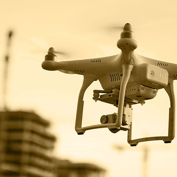 Inspection toiture drone