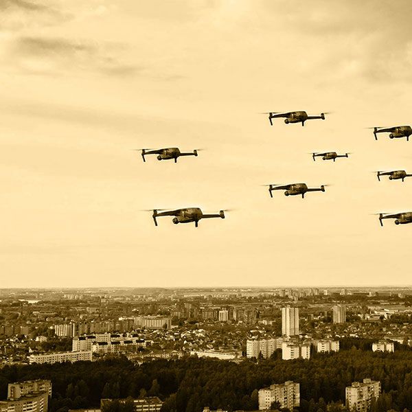 Relevé drone