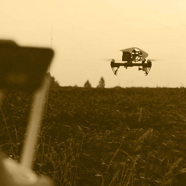 Inspection toiture drone